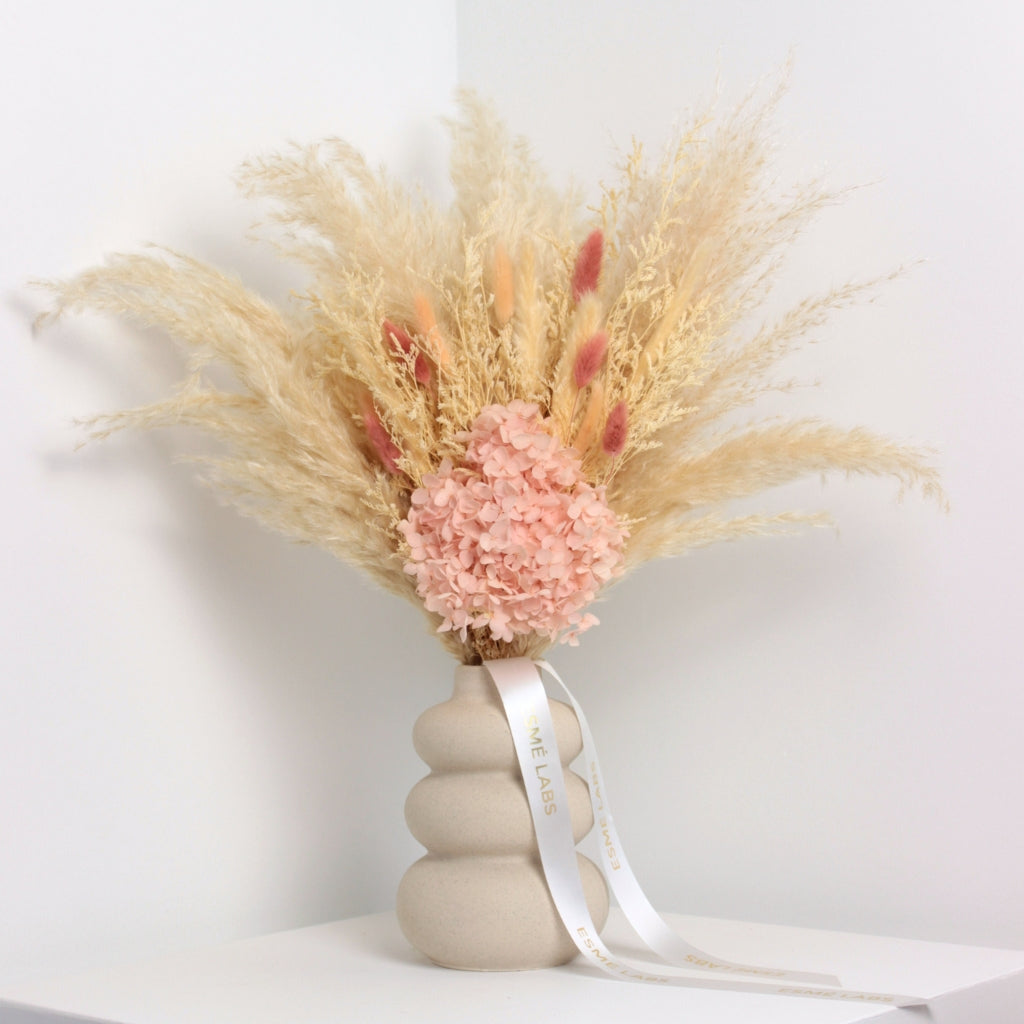 GOLDEN BLUSH DRIED BOUQUET