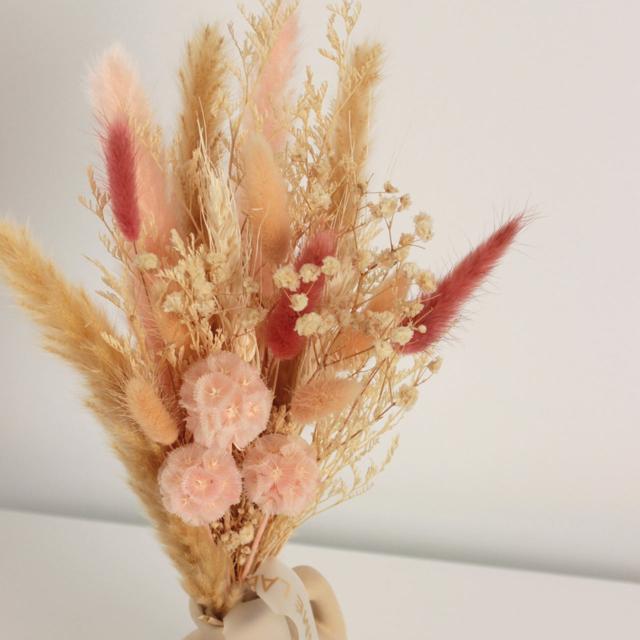 GOLDEN BLUSH MINI DRIED BOUQUET