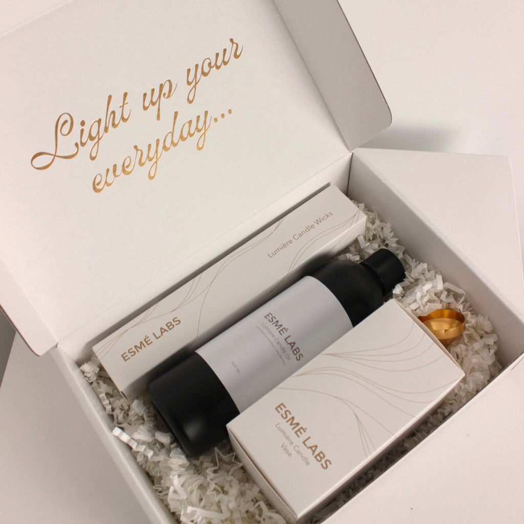 LUMIÈRE SVEČU KOMPLEKTS