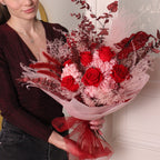 Je T’aime – Luxe Stabilizēto Ziedu Pušķis