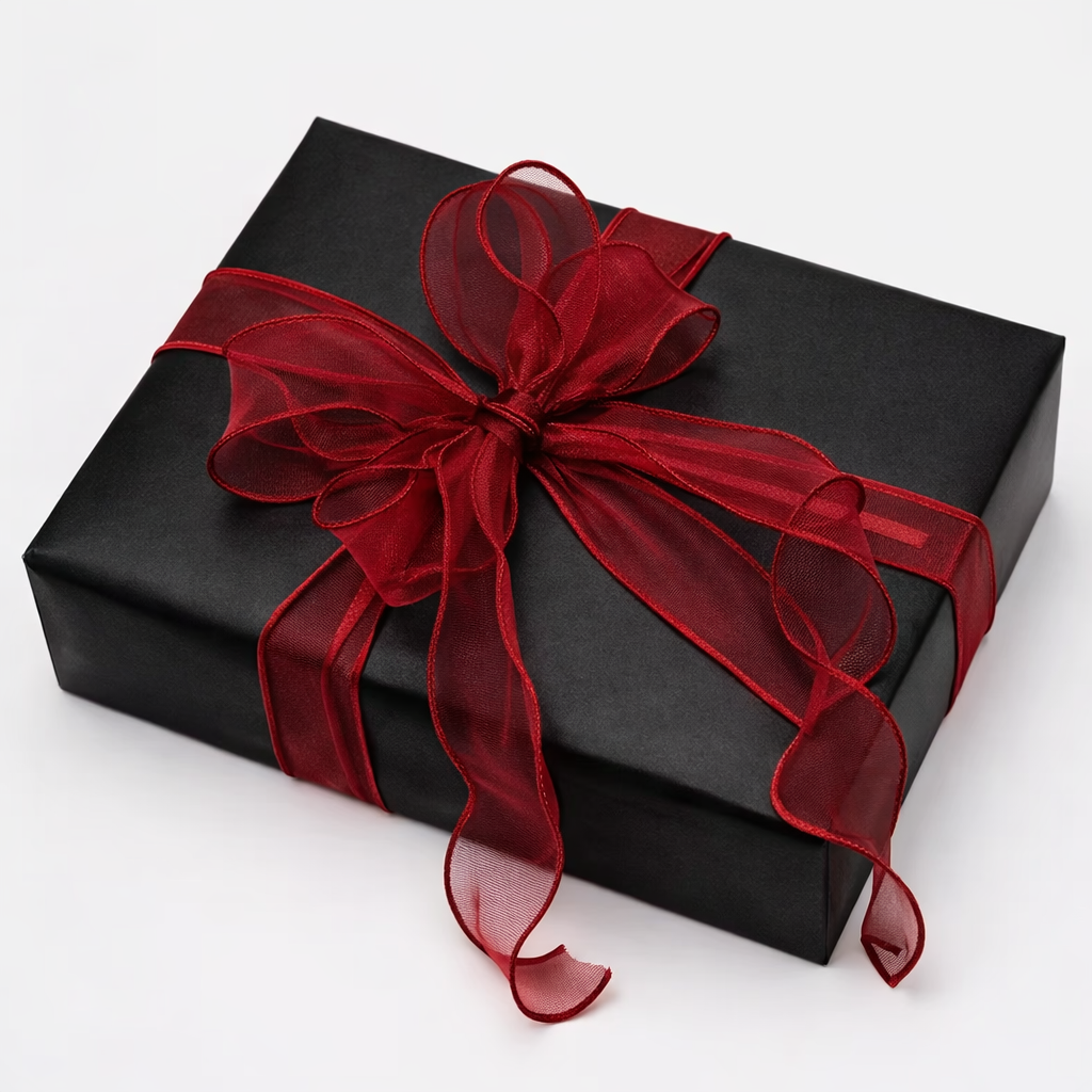 Geschenkverpackung – Schwarz