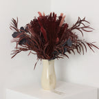 BURGUNDY MUSE DRIED BOUQUET