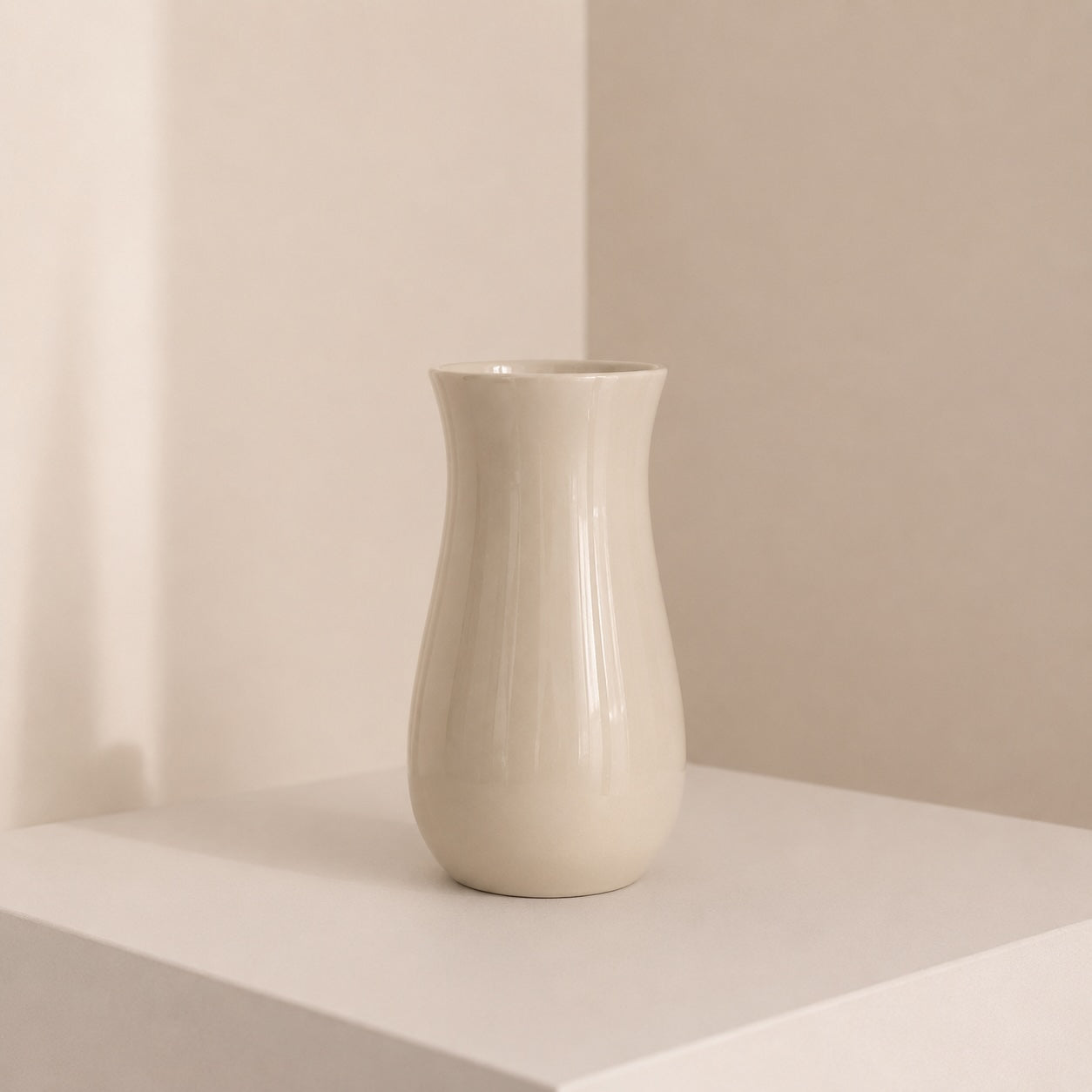 Ceramic Cream Vase