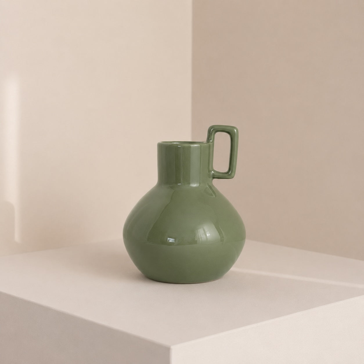 Ceramic Green Vase