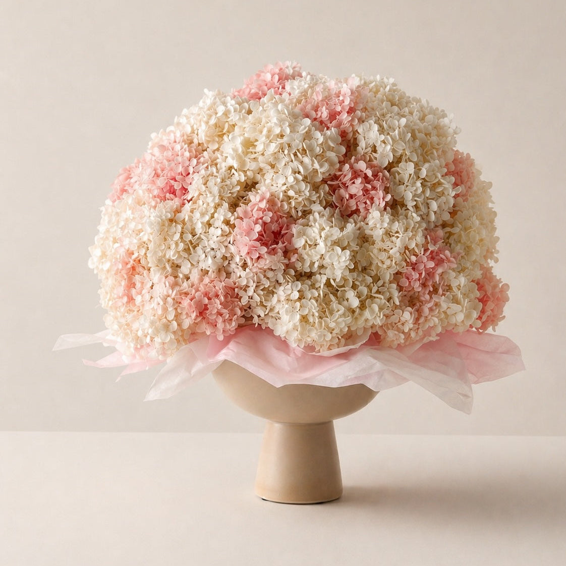 Preserved Hydrangea Cloud Arrangement
